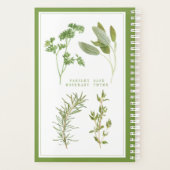 4 FRISCHE HERBS 5.5x8.5 Plane / grün Planer (Rückseite)