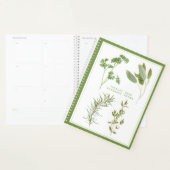 4 FRISCHE HERBS 8.5x11 Planer / grün (Anzeige)