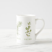 4 FRISCHE HERBS China Tasse (Rechts)
