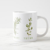 4 FRISCHE HERBS Große Tasse (Rechts)