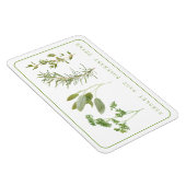 4 FRISCHES HERBS 4x6 Flexibles Magnet (Rechte Seite)