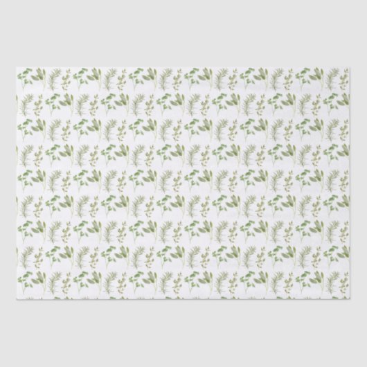 4 FRISCHES HERBS Tissue Paper Seidenpapier (Vorderseite)