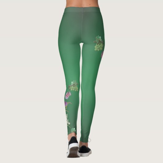 4. Frucht und Blütenjubiläum Leggings (Rückseite)