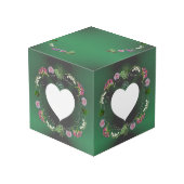 4. Frucht und Blütenwürfel Foto Würfel (Rückseite Schrägansicht)