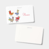 4 Funny Birds Thunder_Cove Ausweis (Vorder- & Rückseite)