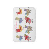 4 Funny Birds Thunder_Cove Badematte (Vorderseite Vertikal)