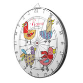 4 Funny Birds Thunder_Cove Dartscheibe (Vorderseite rechts)