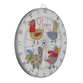 4 Funny Birds Thunder_Cove Dartscheibe (Vorderseite Links)