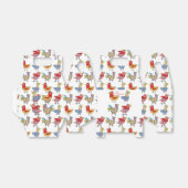 4 Funny Birds Thunder_Cove Geschenkschachtel (Ungefaltet)