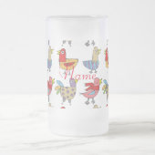 4 Funny Birds Thunder_Cove Mattglas Bierglas (Mittel)