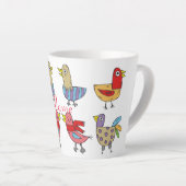 4 Funny Birds Thunder_Cove Milchtasse (Rechte Ecke)
