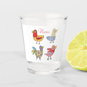 4 Funny Birds Thunder_Cove Schnapsglas
