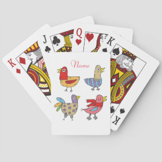 4 Funny Birds Thunder_Cove Spielkarten
