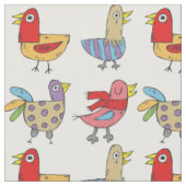 4 Funny Birds Thunder_Cove Stoff (Nahaufnahme)