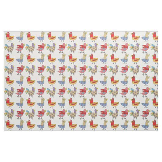 4 Funny Birds Thunder_Cove Stoff (Fat Quarter (45,7 x 55,9 cm))