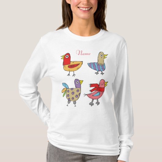 4 Funny Birds Thunder_Cove T-Shirt (Vorderseite)