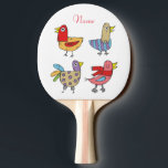 4 Funny Birds Thunder_Cove Tischtennis Schläger<br><div class="desc">4 Funny Unique Birds,  ihre eigene Sache gemeinsam zu tun,  mit Ihrem eigenen Gruß,  Namen,  Nachricht etc. anpassen</div>
