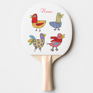 4 Funny Birds Thunder_Cove Tischtennis Schläger