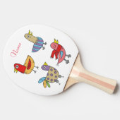 4 Funny Birds Thunder_Cove Tischtennis Schläger (Seitenansicht)