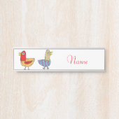 4 Funny Birds Thunder_Cove Türschild (Vorderseite )