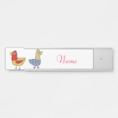 4 Funny Birds Thunder_Cove Türschild (Vorderseite )