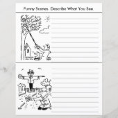 4 Funny Crossing Patrol Lollipop Men Cartoon (Vorderseite)