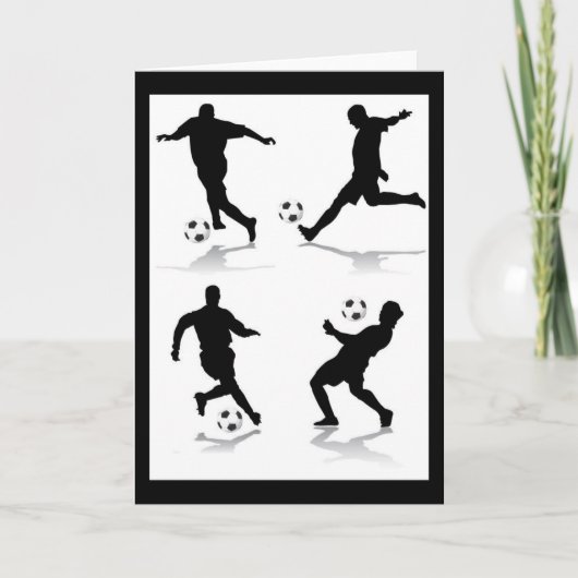 4-Fußball-Spieler Karte (Vorderseite)