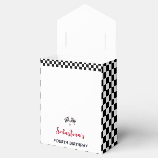 4-Gang-Kindergeburtstag Geschenkschachtel (Geöffnet)