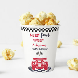 4-Gang-Kindergeburtstag Pappbecher