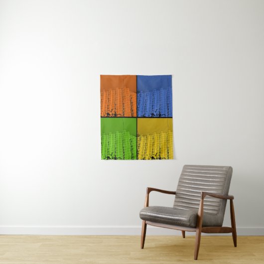 4 GEBÄUDE WANDTEPPICH (Beispiel)