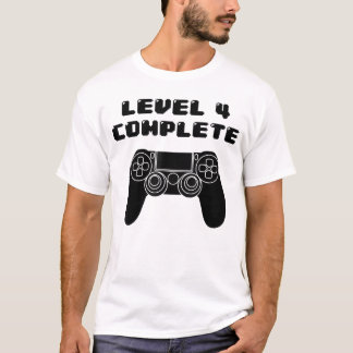 4. Geburtstag  4 Jahre alte Videospiel  Bday vinta T-Shirt