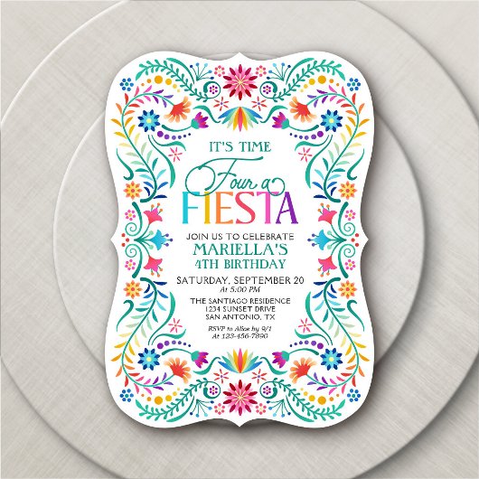 4. Geburtstag Einladung