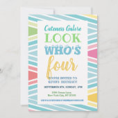 4. Geburtstag Einladung Redewendungen (Vorderseite)