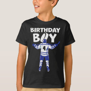 4. Geburtstag Eishockey Junge 4 Jahre alt Hockey s T-Shirt
