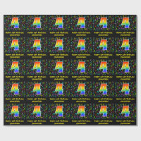 4. Geburtstag: Farbige Musiksymbole, Regenbogen 4