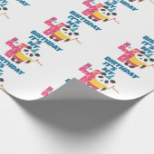 4. Geburtstag Geschenkpapier (Ecke)