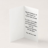 4. Geburtstag - Kinderkarte (Innenseite)