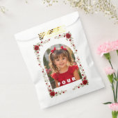 4. Geburtstag Mitgebs-Tasche Mädchen mit Foto Geschenktütchen (Versiegelt)