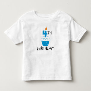 4. Geburtstag scherzt T - Shirt
