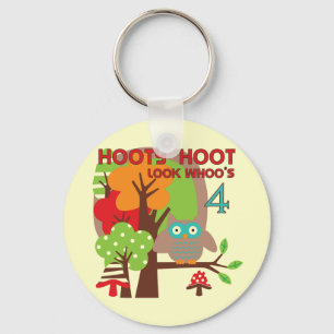 4. Geburtstag T Shirts und Geschenke Schlüsselanhänger
