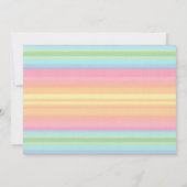 4. Geburtstag Taco Party - Fiesta VIER Girl Einladung (Rückseite)