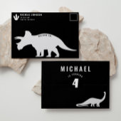 4. Geburtstag Weißer 4 Round Stickers