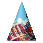 4. Geburtstags-Löschfahrzeug Partyhütchen (Links)