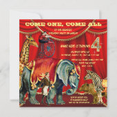 4. Geburtstags-Party Einladung (Vorderseite)