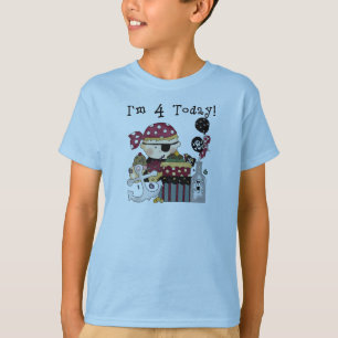 4. Geburtstags-Piraten-T-Shirts und Geschenke T-Shirt