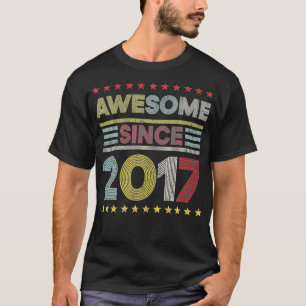 4. Geburtstagsdekorationen Toll Seit 2017 4 Jahre T-Shirt
