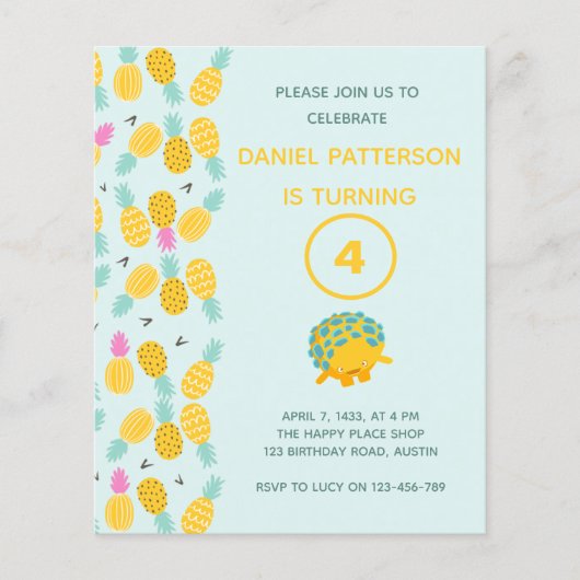 4. Geburtstagskarte Geburtstagskarte (Vorderseite)