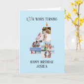 4. Geburtstagskarte Karte (Gelbe Blume)