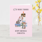 4. Geburtstagskarte Karte (Gelbe Blume)