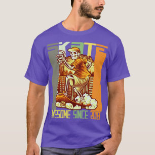 4. Geburtstagskateboard Liebhaber Skater Phantasti T-Shirt